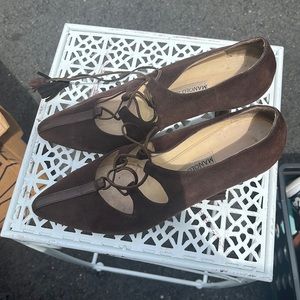 Brown manolo blahnik heels